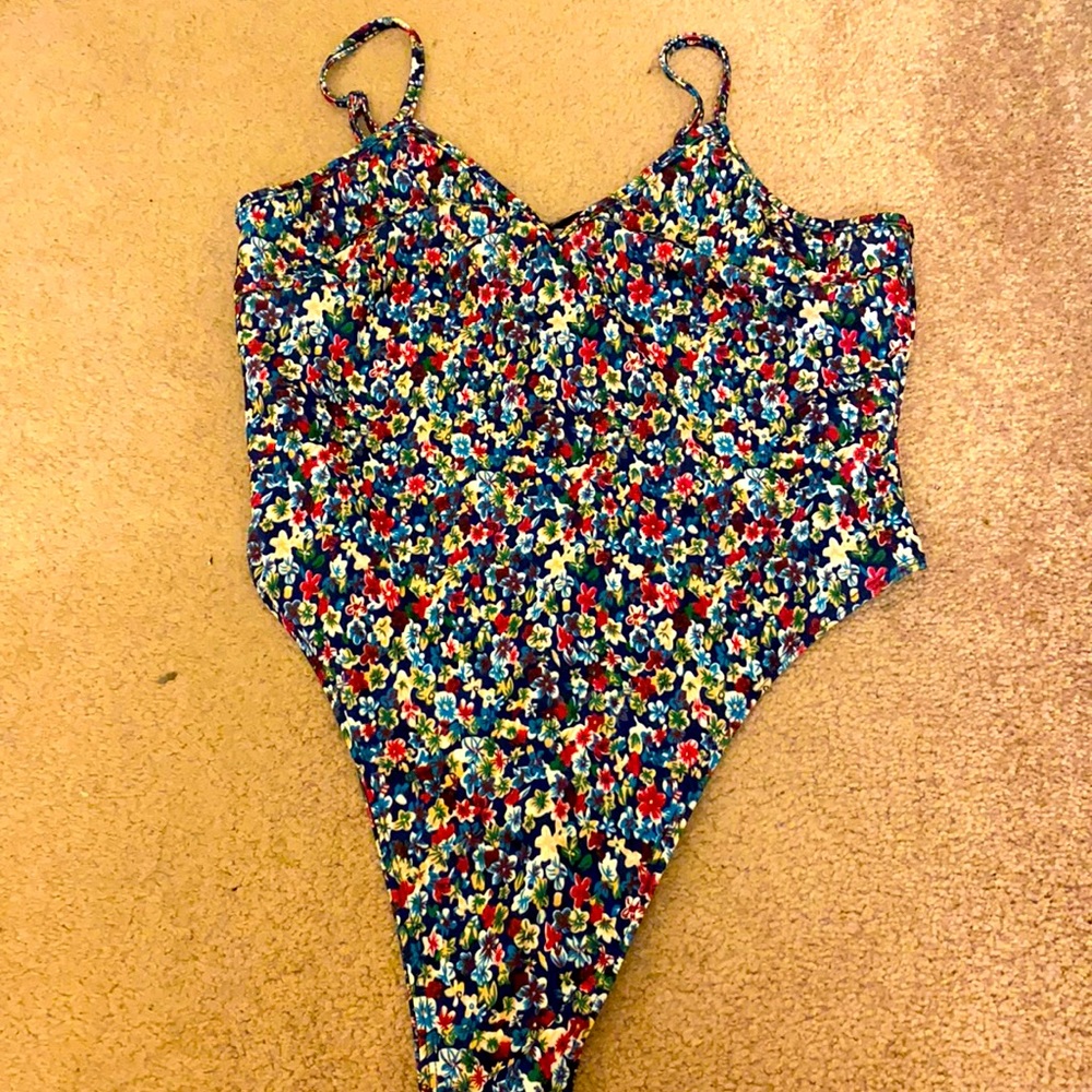 Shein flower body suit
